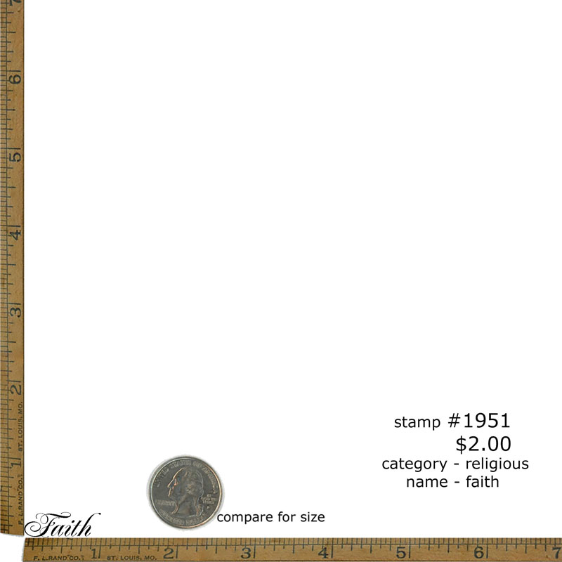 #1951 - Faith - Religious